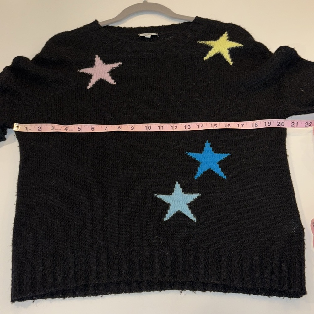 Rails Multi Color Stars Sweaters Size Small - image 5